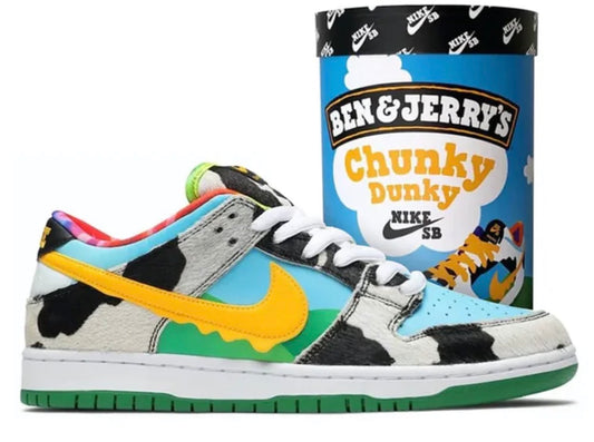 DUNK LOW SB BEN AND JERRY’S CHUNKY DUNKY (SPECIAL BOX) (BRAND NEW)