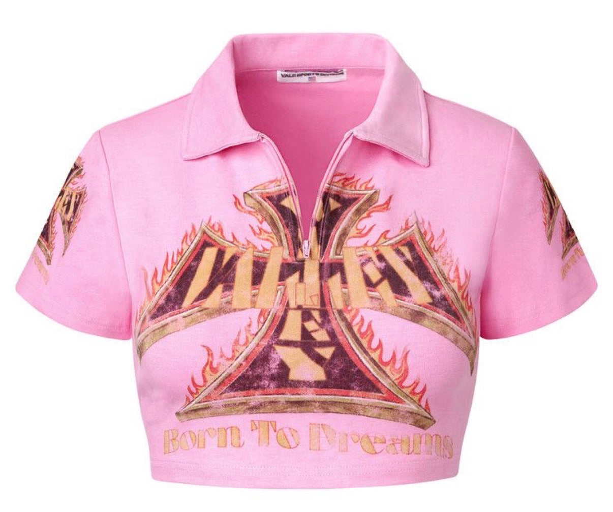 VALE FOREVER REBIRTH RUGBY PINK (BRAND NEW)