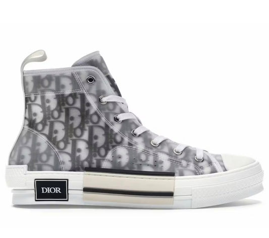 DIOR B23 HIGH TOP LOGO OBLIQUE (PRE-OWNED W/ BOX)