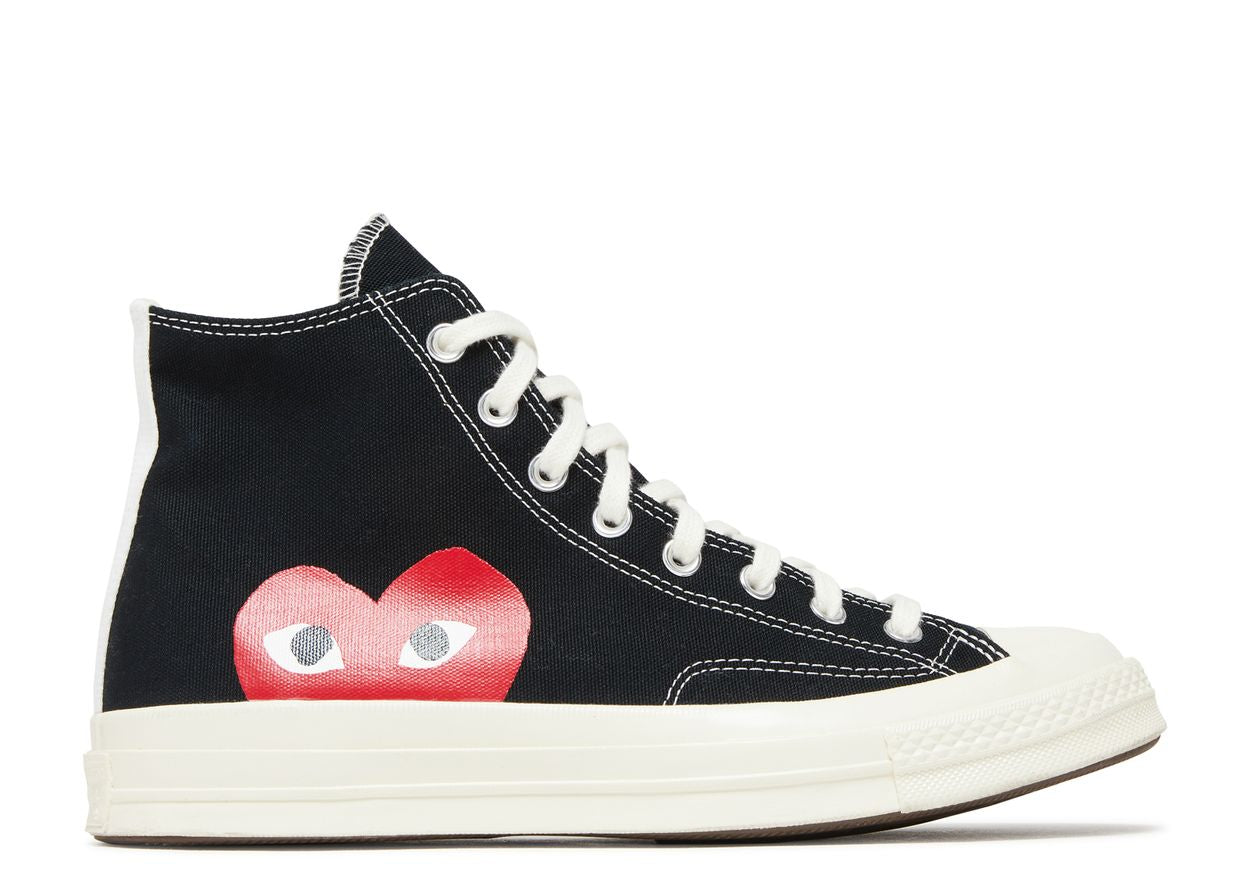 COMME DES GARÇON CHUCK 70 HIGH BLACK (BRAND NEW)