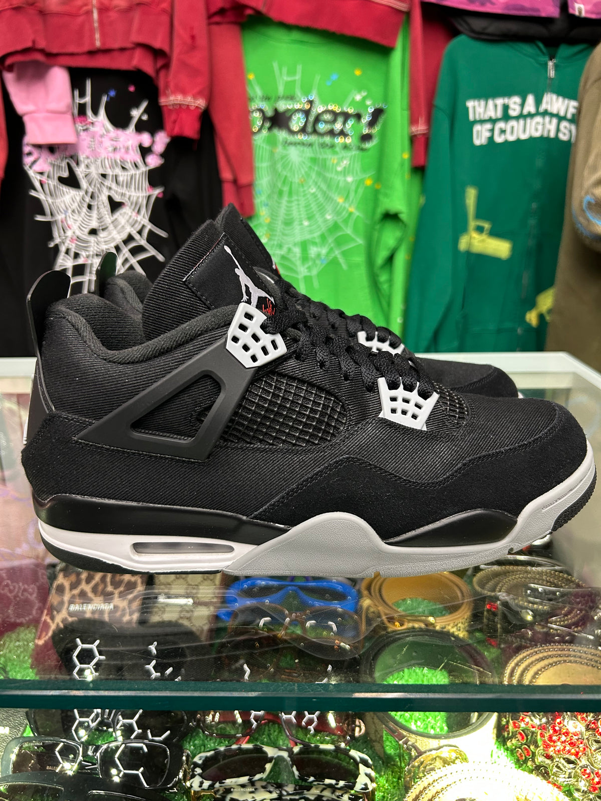 JORDAN 4 CANVAS (PRE-OWNED W/ BOX)