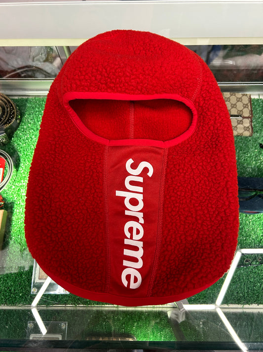 SUPREME POLARTEC DEEP PINE RED BACLAVA (VNDS)
