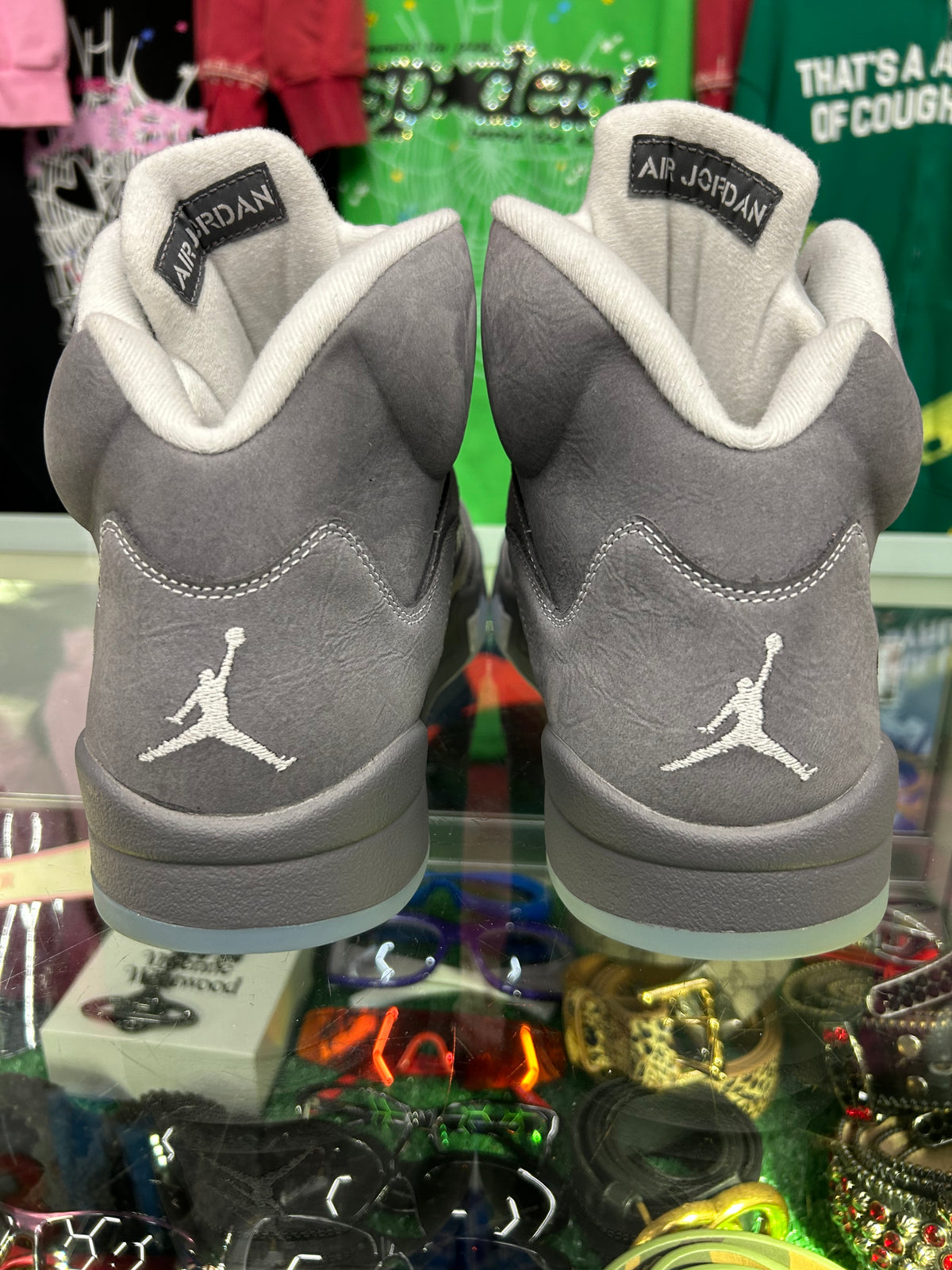 JORDAN 5 WOLF GREY (PRE-OWNED W/ BOX)