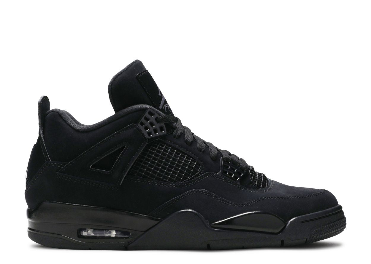 JORDAN 4 BLACK CAT (PRE OWNED W/ BOX)