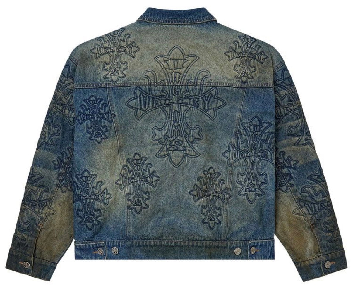 VALE RELIGION DENIM JACKET (BRAND NEW)