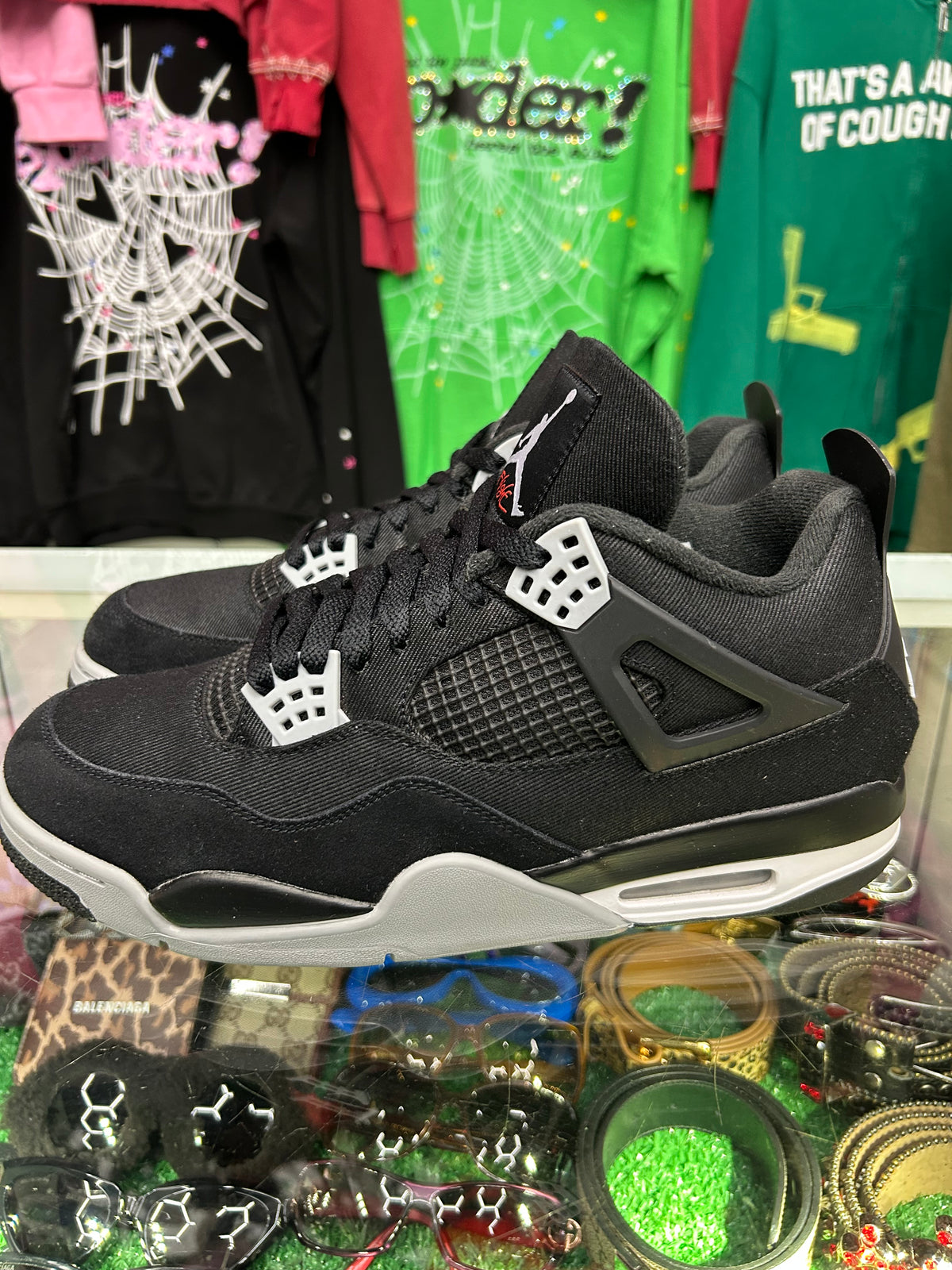JORDAN 4 CANVAS (PRE-OWNED W/ BOX)