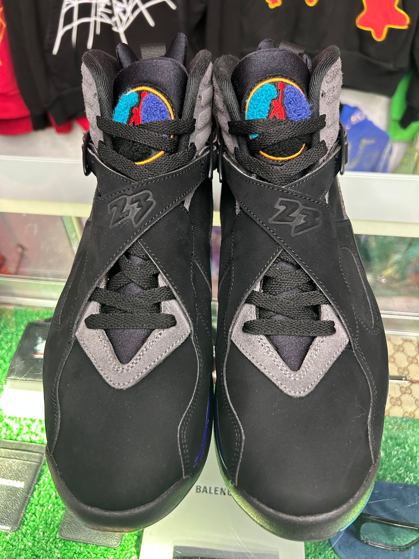 JORDAN 8 AQUA (PRE-OWNED W/ BOX)