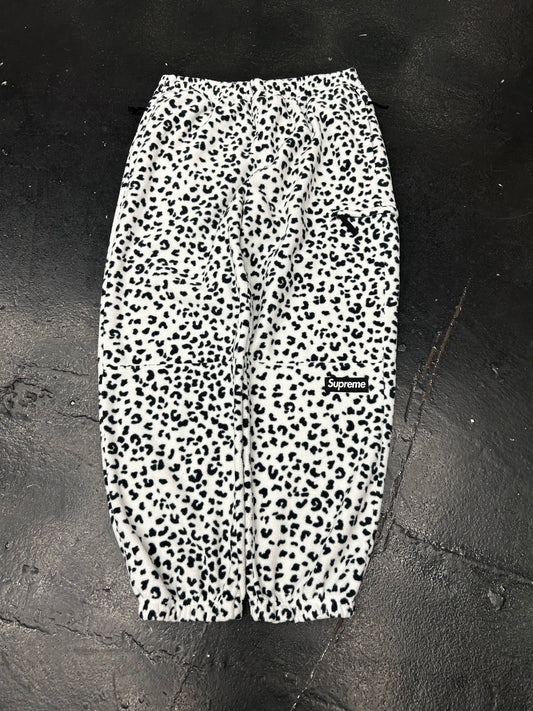 SUPREME POLARTEC PANTS FW24 LEOPARD (PRE-OWNED)
