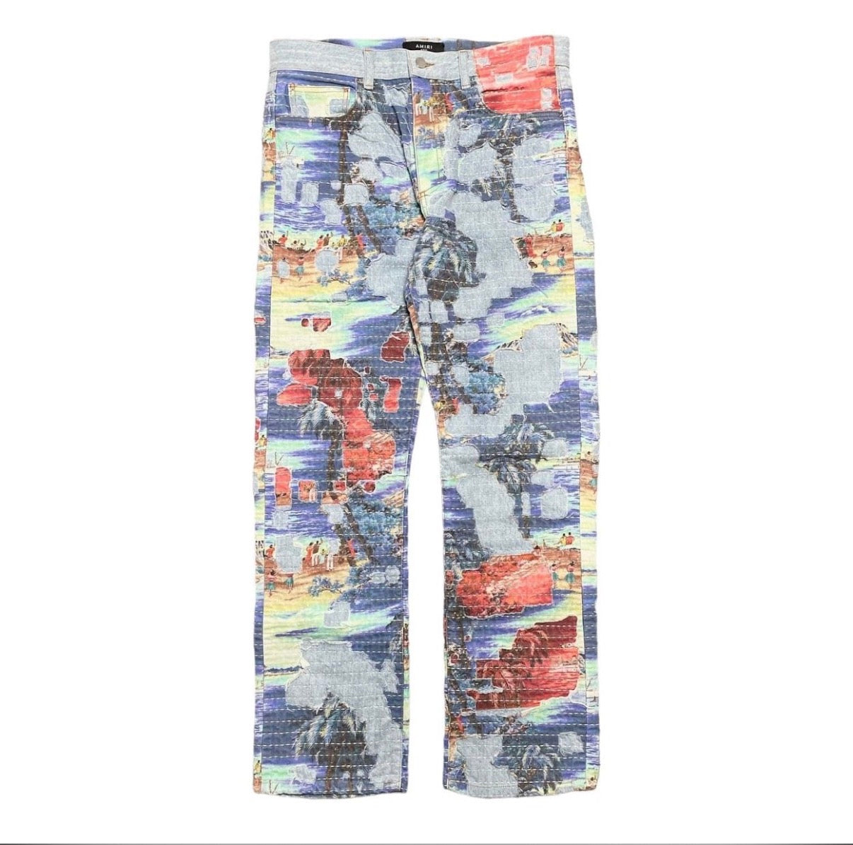 AMIRI ALOHA BORO DENIM JEANS (VNDS)