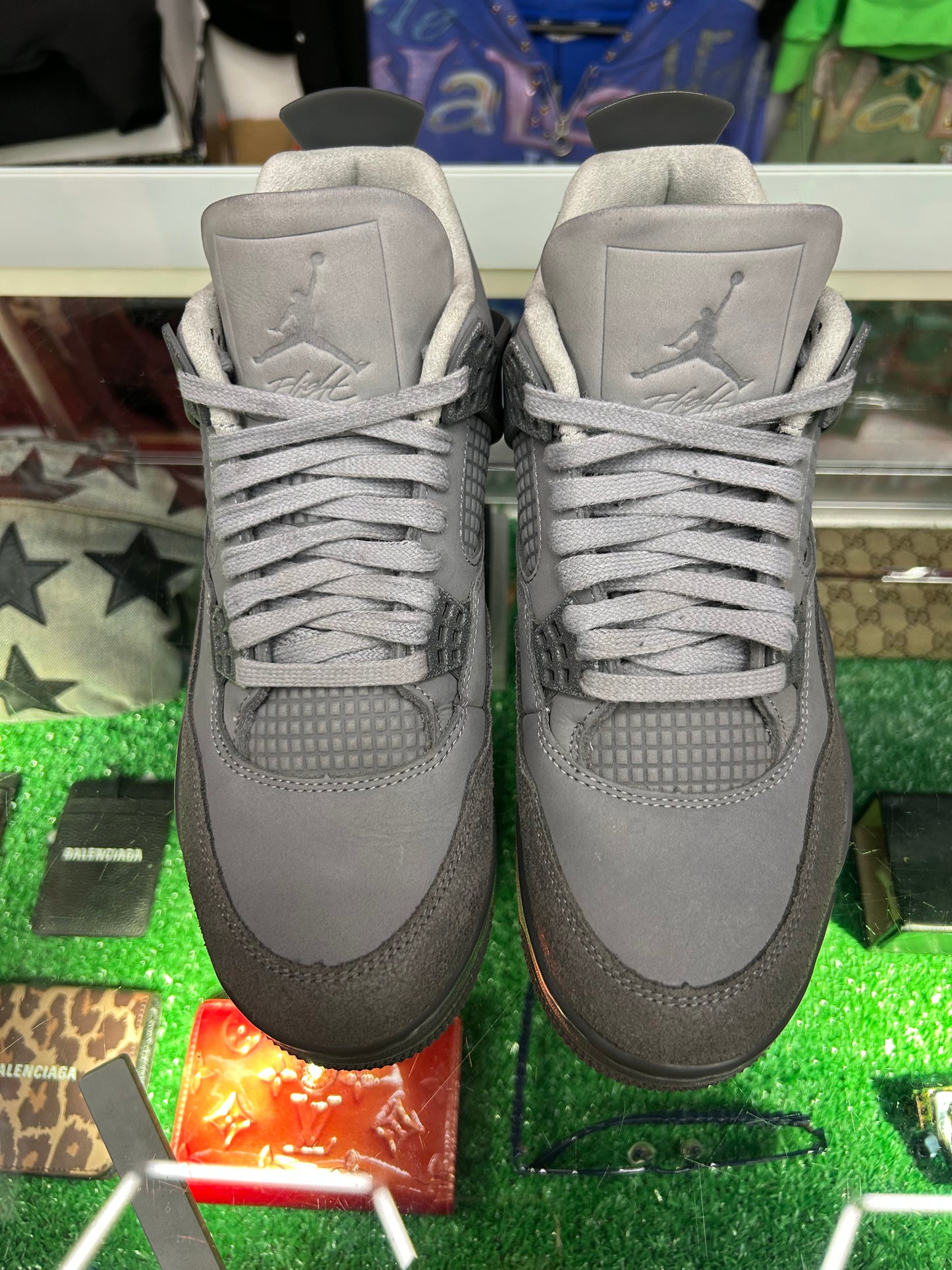 JORDAN 4 WET CEMENT (PRE-OWNED W/ BOX)