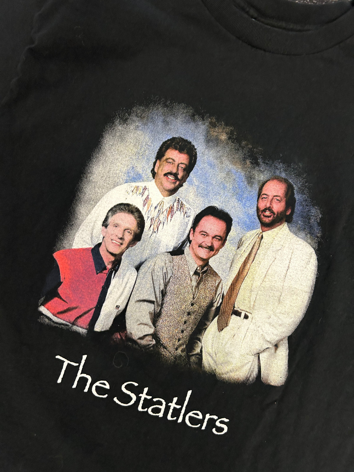 THE STATLERS FAMILY PHOTO BLACK TEE