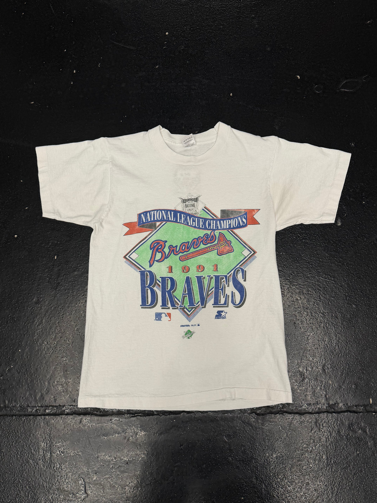 ATLANTA BRAVES 1991 NATIONAL LEAGUE T-SHIRT