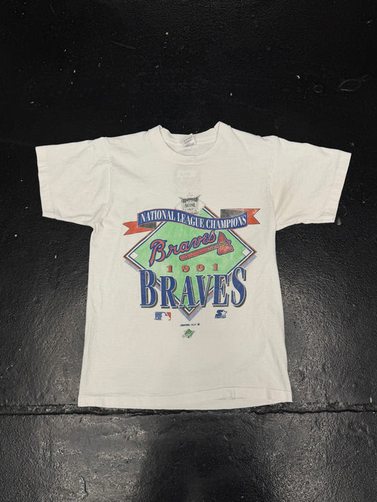 ATLANTA BRAVES 1991 NATIONAL LEAGUE T-SHIRT