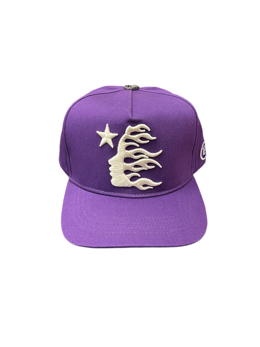 HELLSTAR OG RHINESTONE PURPLE HAT (BRAND NEW)