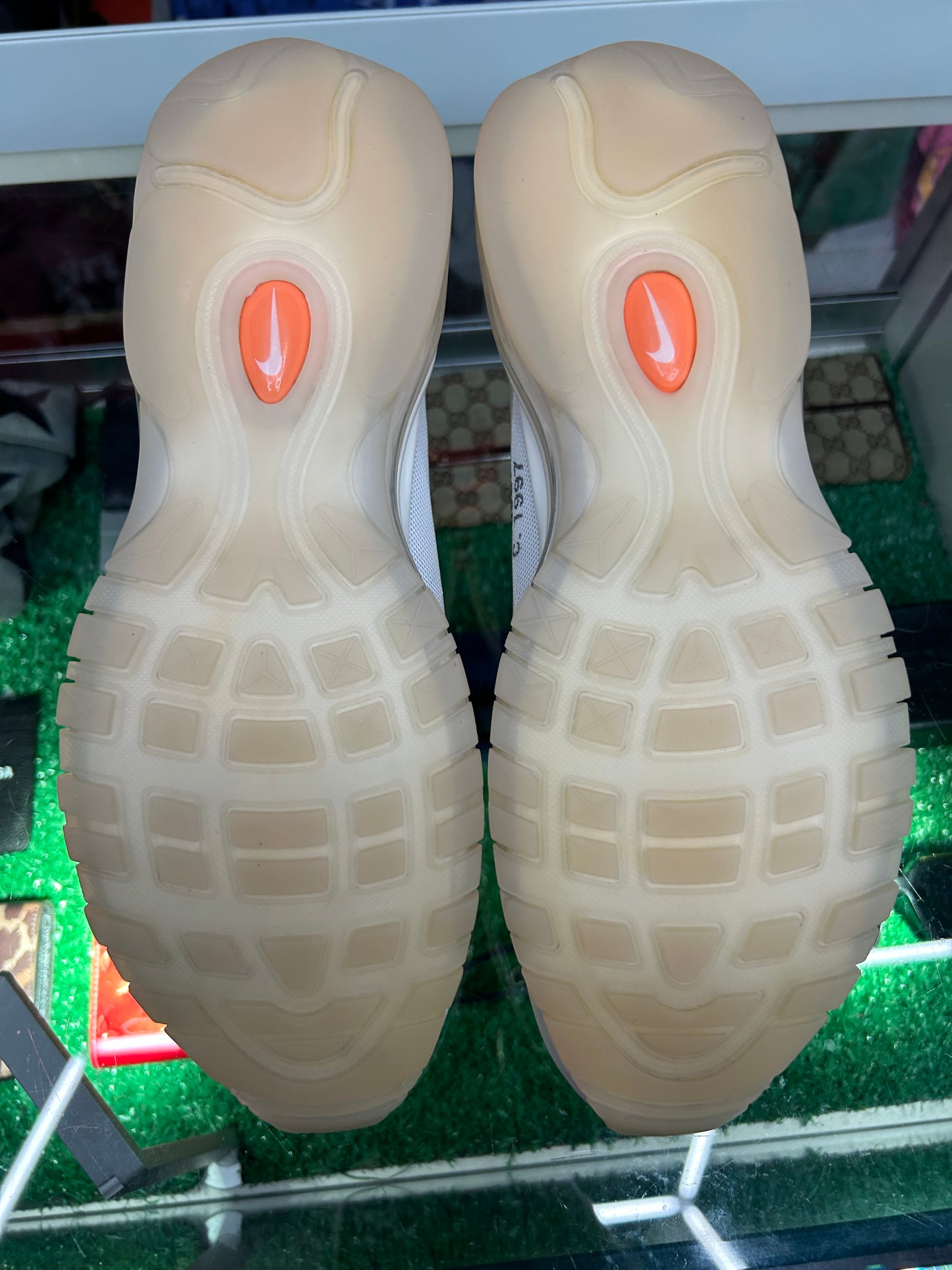 OFF-WHITE NIKE AIR MAX 97S  (PRE-OWED / WITH BOX)