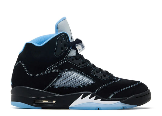 JORDAN 5 BLACK CAROLINA