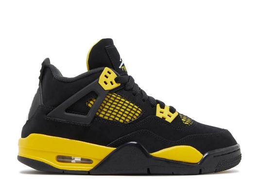 JORDAN 4 YELLOW THUNDER GS (PRE-OWNED W/ BOX)