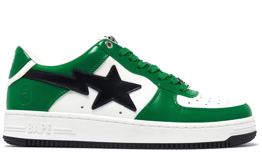 BAPESTA #3 WHITE GREEN BLACK (BRAND NEW)