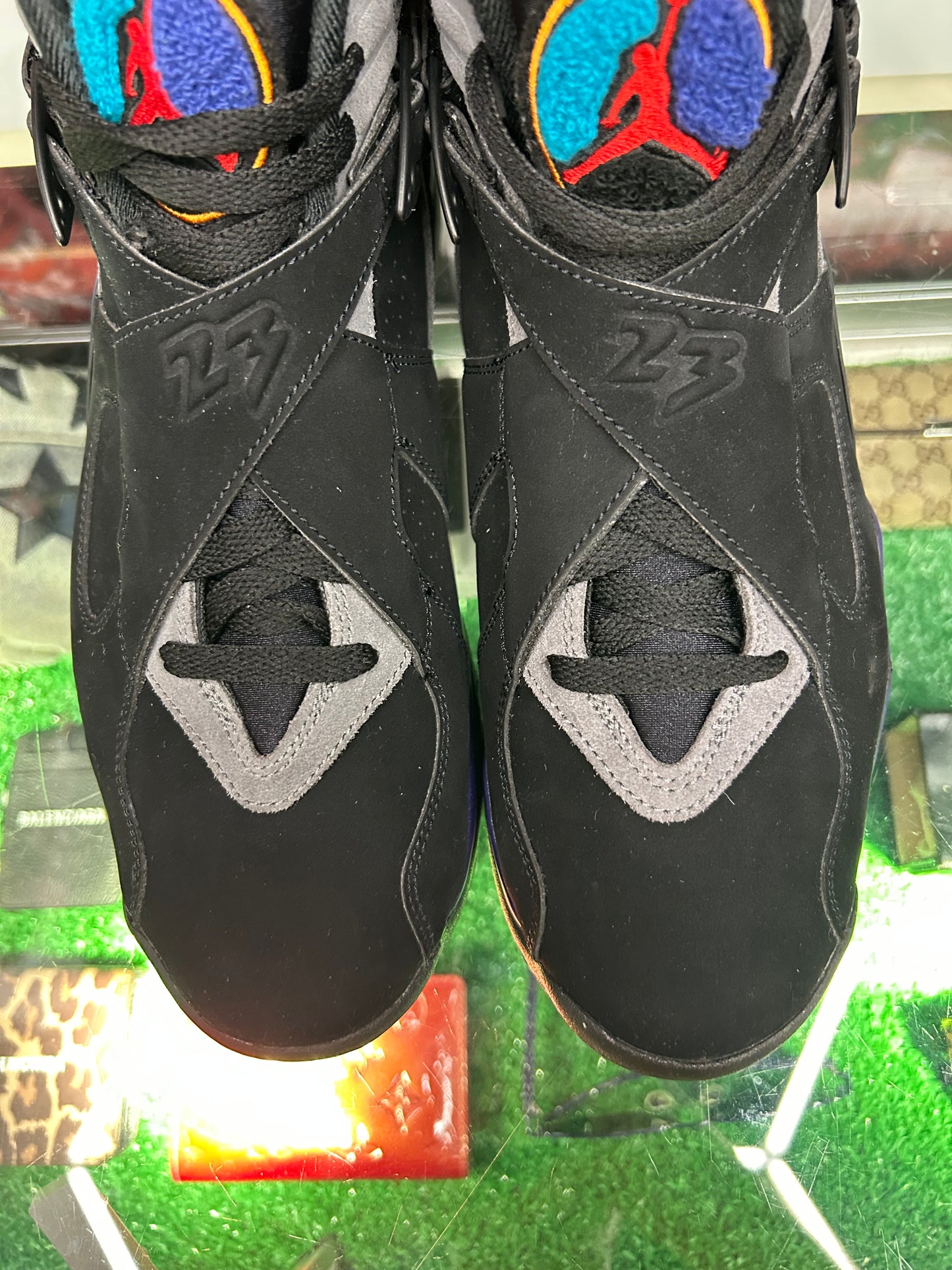 JORDAN 8 AQUA RETRO (PRE-OWNED W/ BOX)