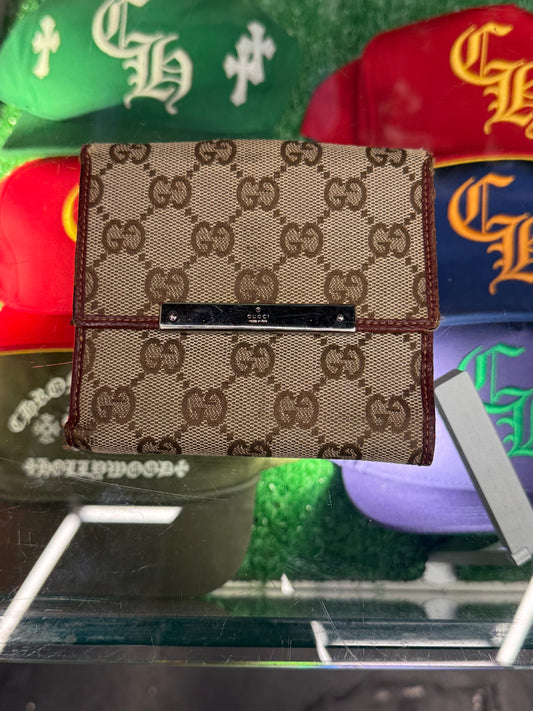 GUCCI GG MONOGRAM WALLET (PRE-OWNED)