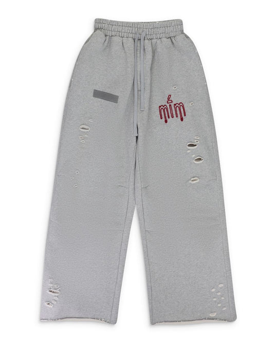MURD333R FM SPECIAL OPS GREY SWEATPANTS (BRAND NEW)