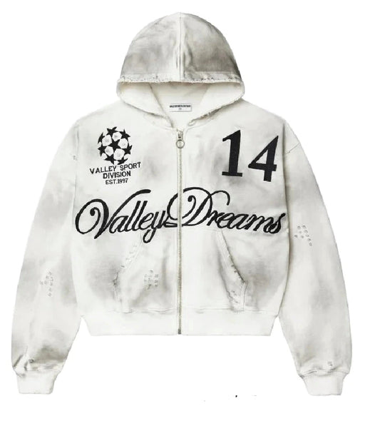 VALE VALLEY DREAMS OREO ZIP UP HOODIE (BRAND NEW)