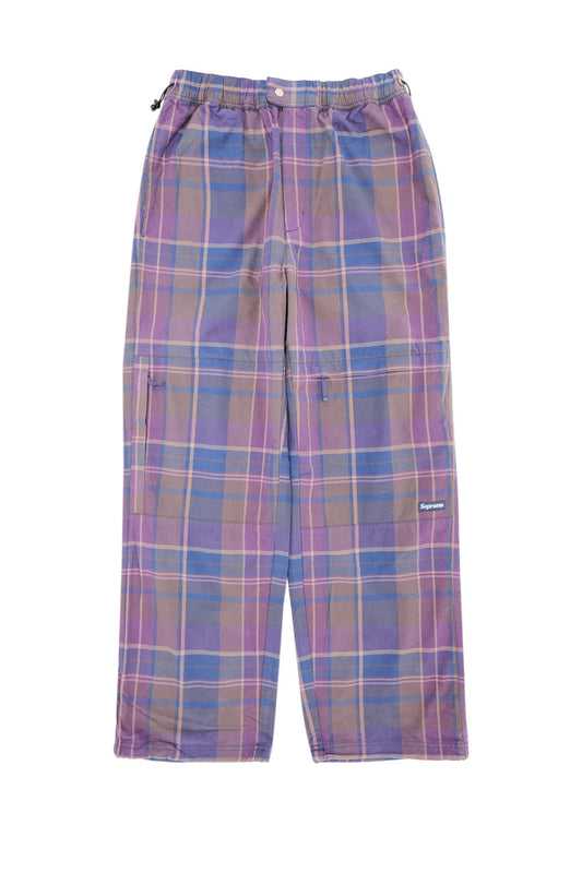 SUPREME COTTON CINCH PANT “PLAID” (PRE-OWNED)