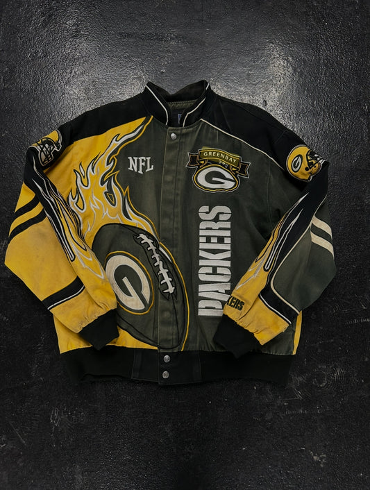 NASCAR GREEN BAY PACKERS JACKET (PRE OWNED)