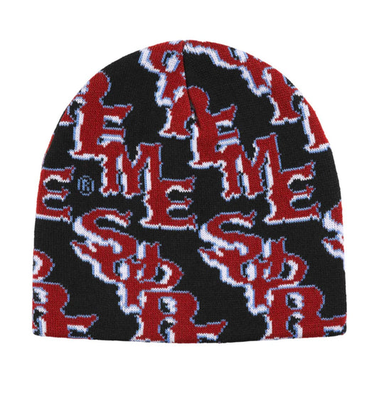 SUPREME SLANTED GOTHIC OUTLINE BEANIE (BRAND NEW)