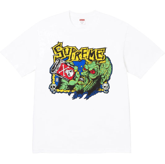 SUPREME FUCKIN BLOWOUT WHITE TEE (BRAND NEW)
