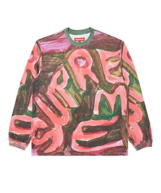 SUPREME PAINT LONG SLEEVE TOP MULTI COLORED (BRAND NEW)