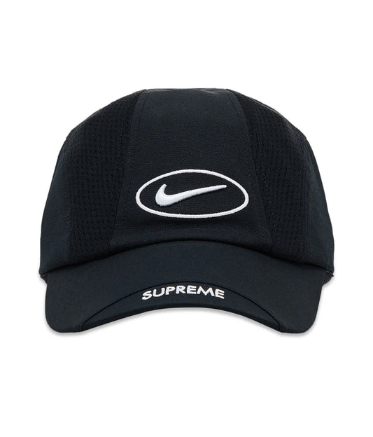 SUPREME X NIKE RUNNING HAT BLACK (BRAND NEW)