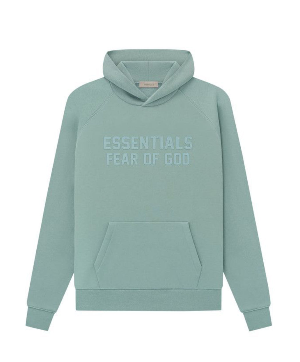 ESSENTIALS FEAR OF GOD TEAL HOODIE (BRAND NEW)