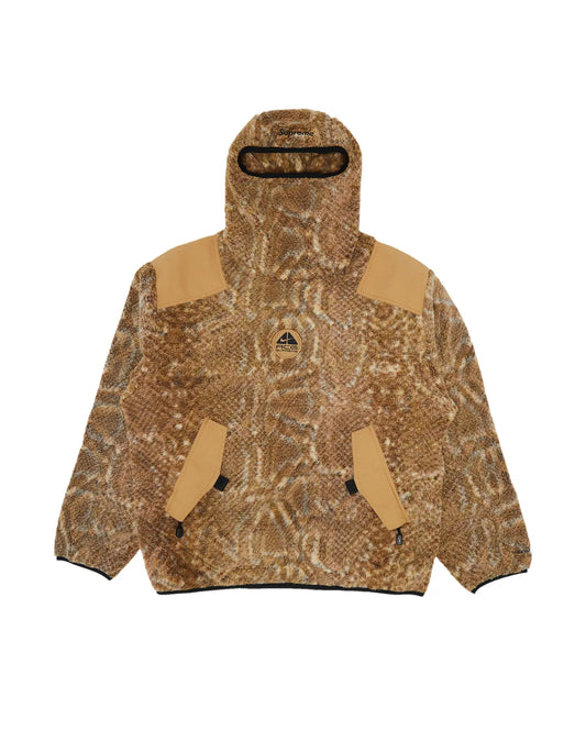 SUPREME X NIKE ACG FLEECE PULLOVER “GOLD SNAKESKIN” (PRE-OWNED)