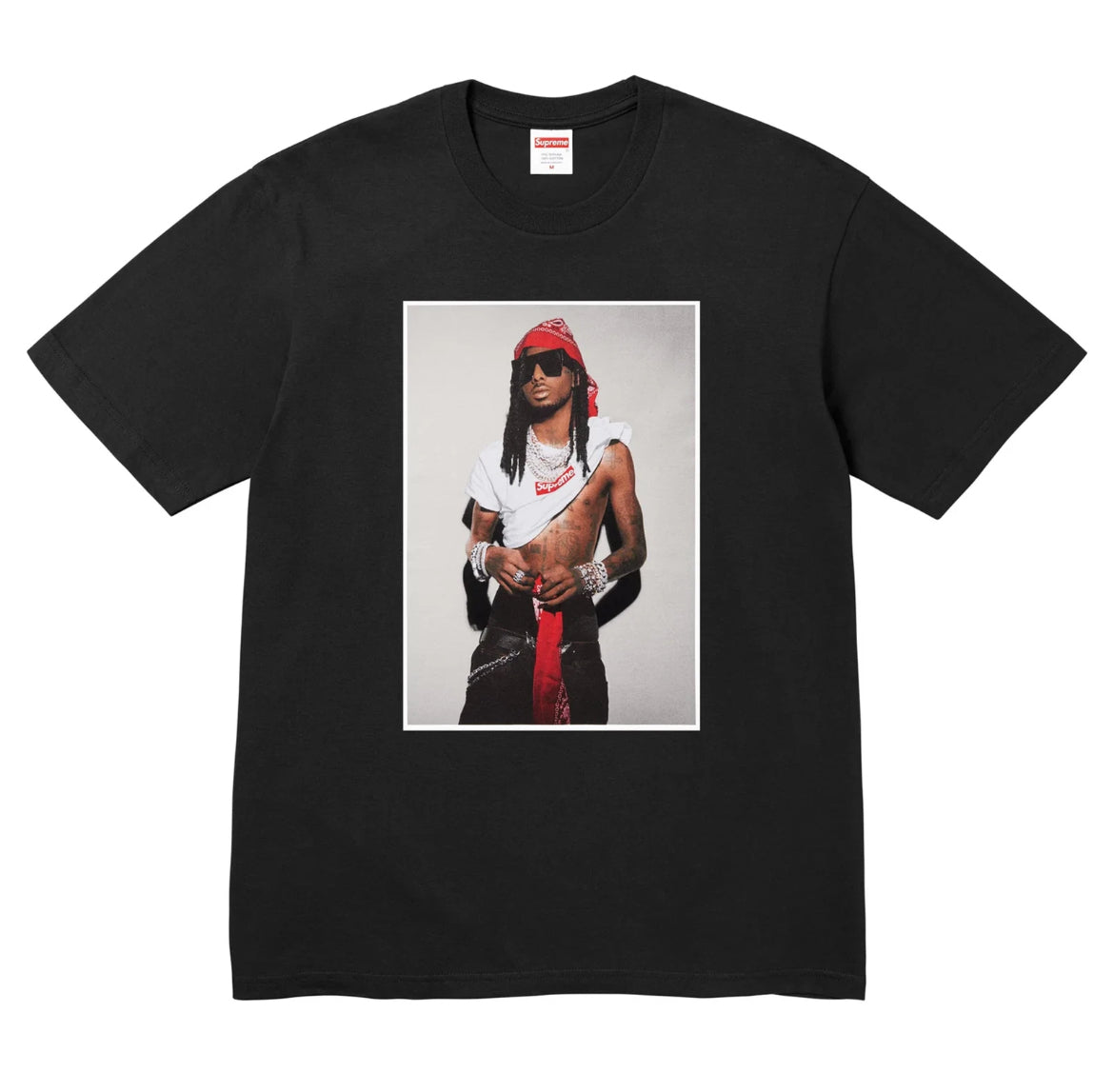 SUPREME PLAYBOI CARTI BLACK TEE (BRAND NEW)