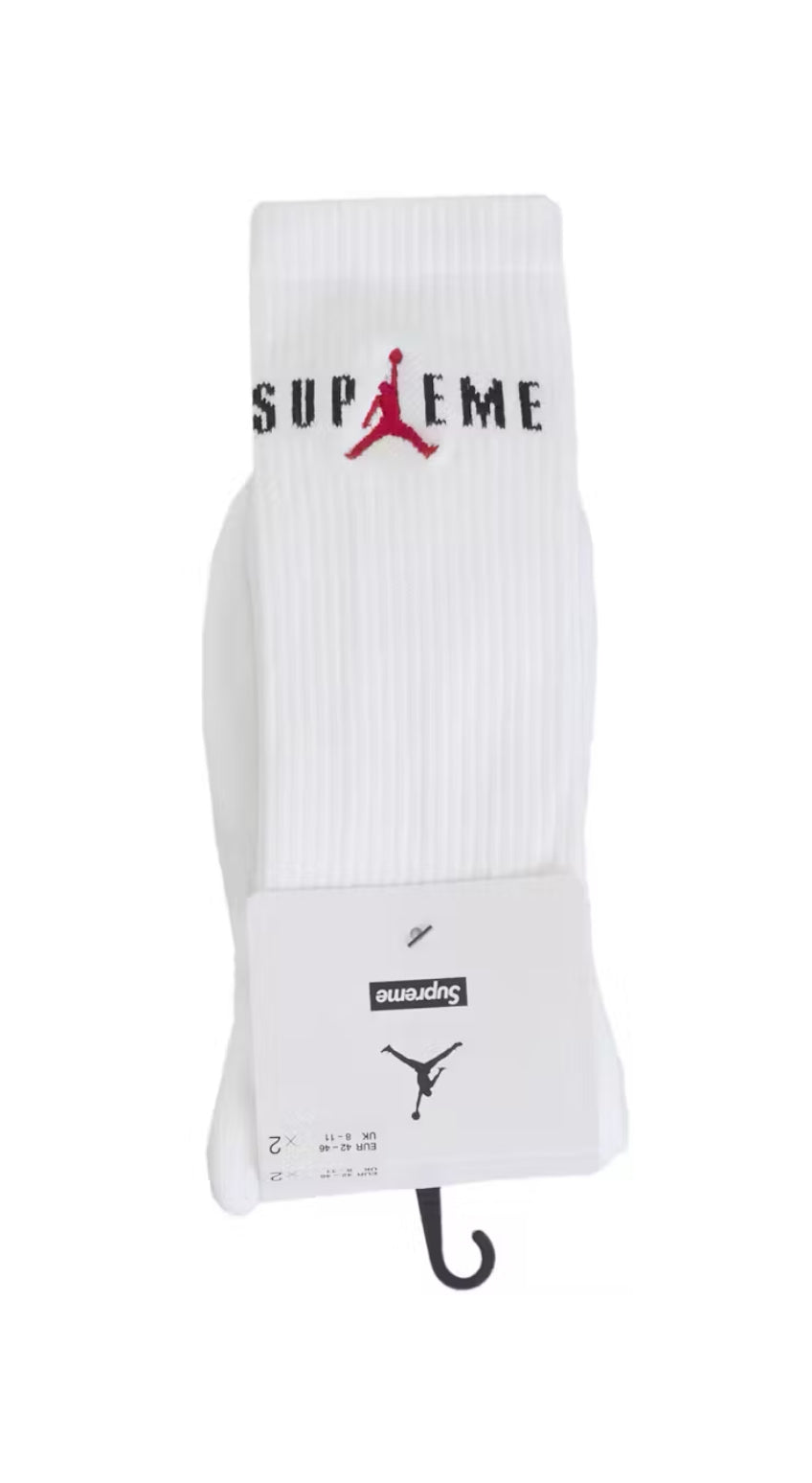 SUPREME X JORDAN CREW SOCKS (BRAND NEW)
