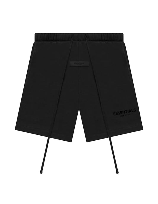 ESSENTIALS BLACK SWEAT SHORTS (BRAND NEW)