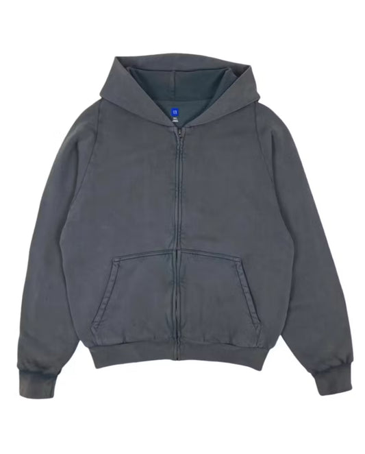 YEEZY GAP BLUE ZIP UP HEAVY WEIGHT SWEATSHIRT (BRAND NEW)