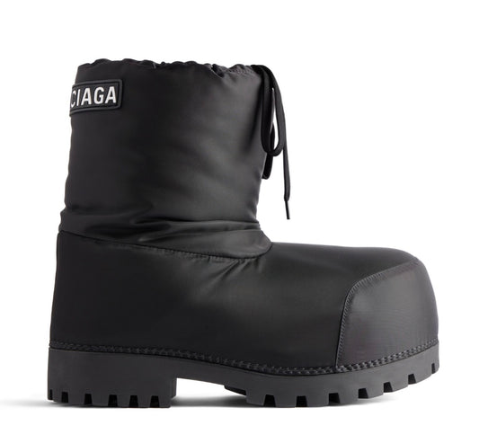 BALENCIAGA BLACK ALASKA BOOT (PRE-OWNED NO BOX)