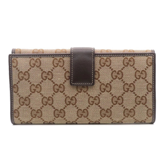 GUCCI GG MONOGRAM WALLET (PREOWNED)