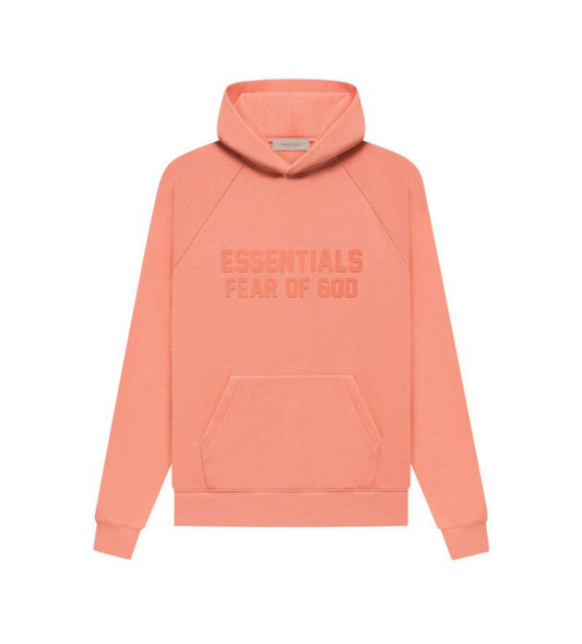 ESSENTIALS FEAR OF GOD SALMON HOODIE (BRAND NEW)
