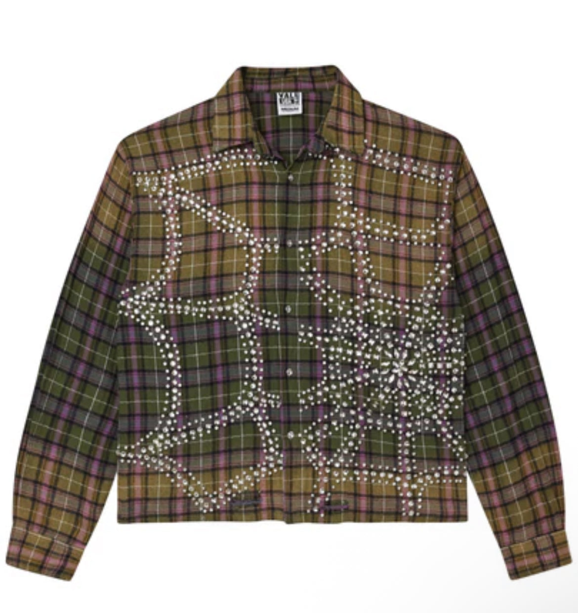 VALE GREEN FEVER FLANNEL (BRAND NEW)