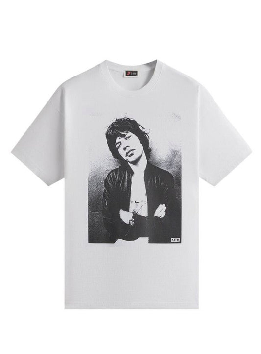 KITH X THE ROLLING STONES MICK PHOTO VINTAGE TEE (PRE-OWNED)