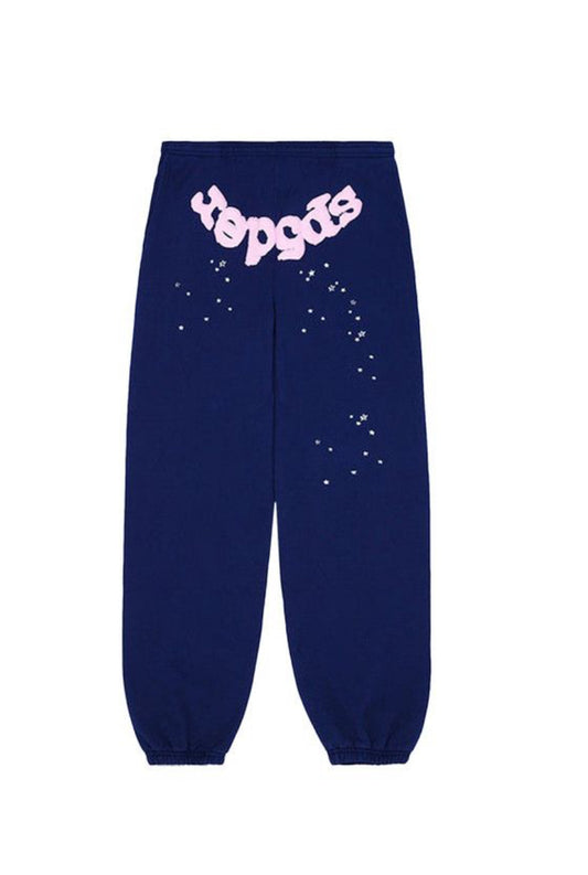 SP5DER OG WEB NAVY SWEATPANTS (BRAND NEW)