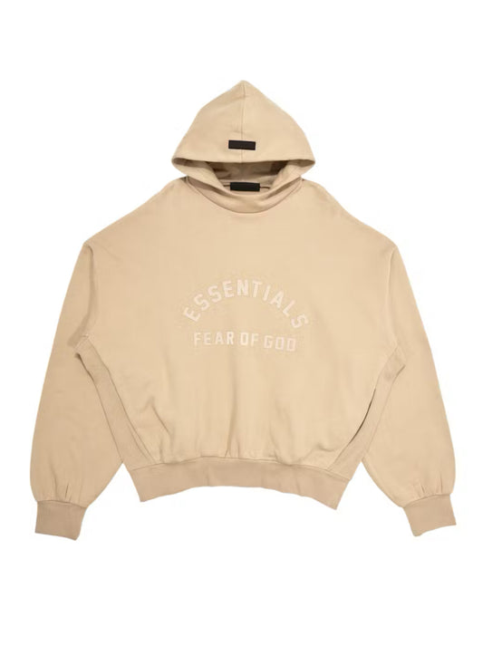 ESSENTIALS DUSTY BEIGE ARCH LOGO HOODIE (BRAND NEW)