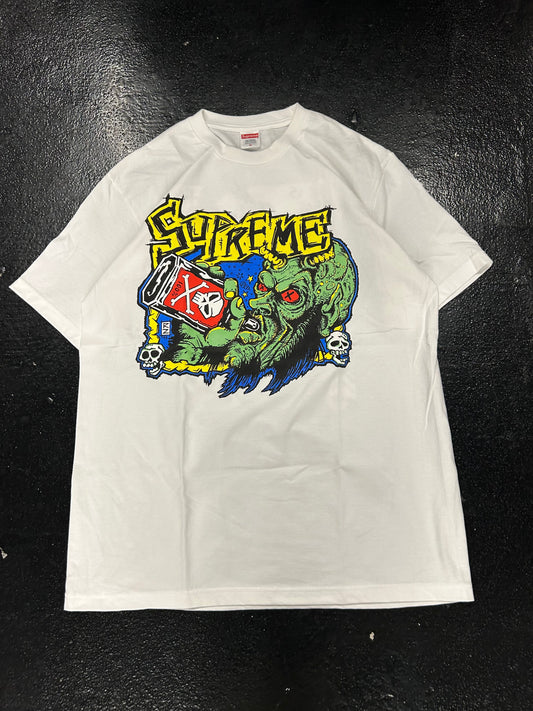 SUPREME FUCKING BLOWOUT WHITE TEE (BRAND NEW)