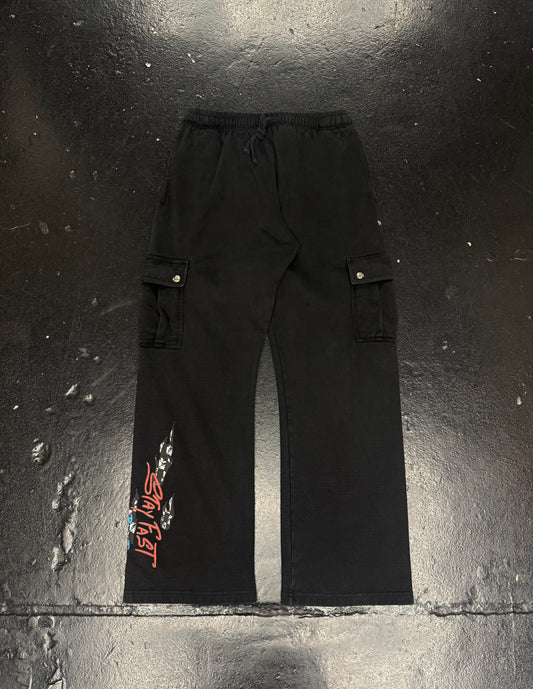 CHROME HEARTS MATTY BOY STAY FAST SWEATPANTS (PRE-OWNED)