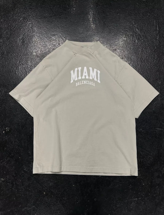 BALENCIAGA MIAMI TEE (PRE OWNED)