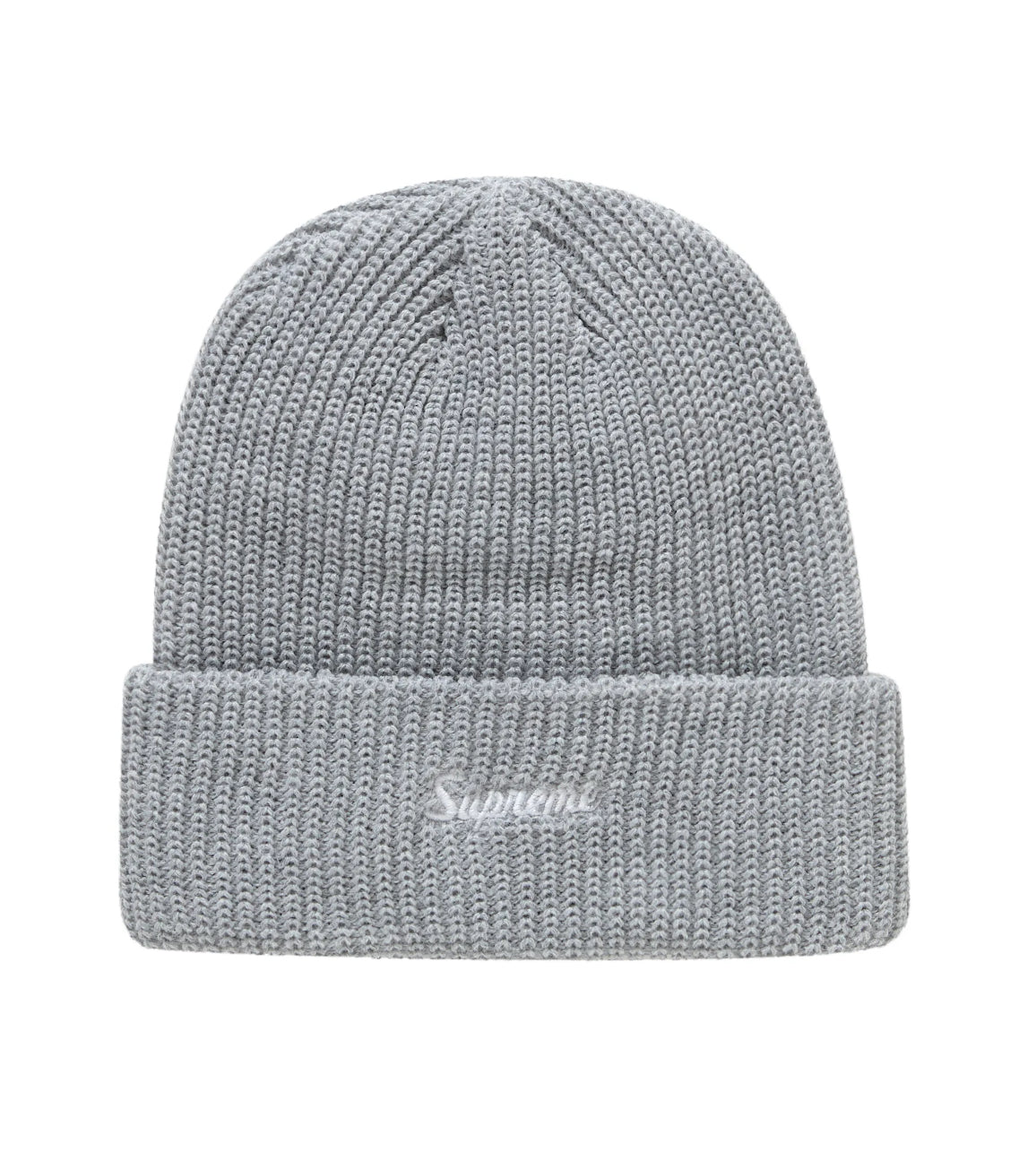 SUPREME LOOSE GAUGE LIGHT GREY BEANIE (BRAND NEW)