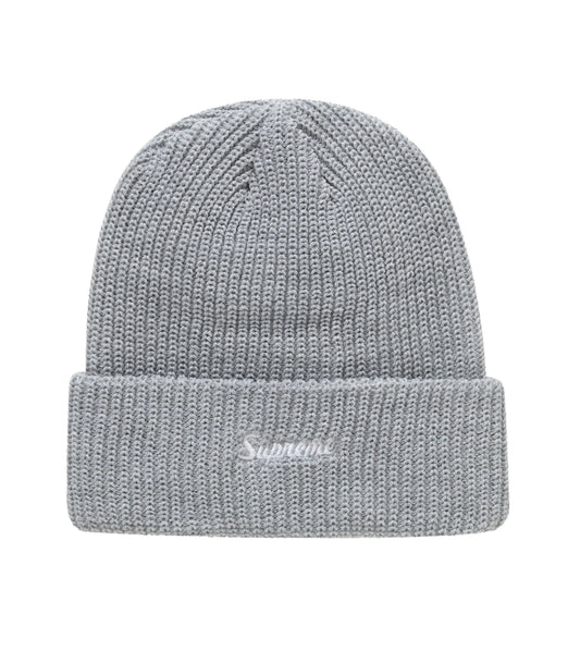 SUPREME LOOSE GAUGE LIGHT GREY BEANIE (BRAND NEW)